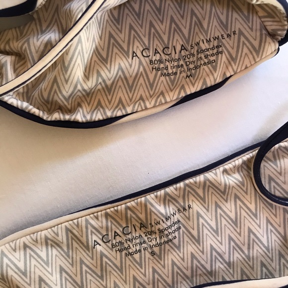 Acacia Lumahai top M and Kauai bottoms S in stripe - Picture 3 of 3